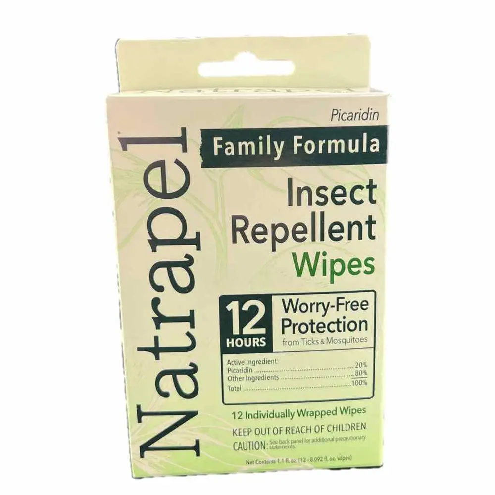 Natrapel 12-Hour Repellent Wipes 1