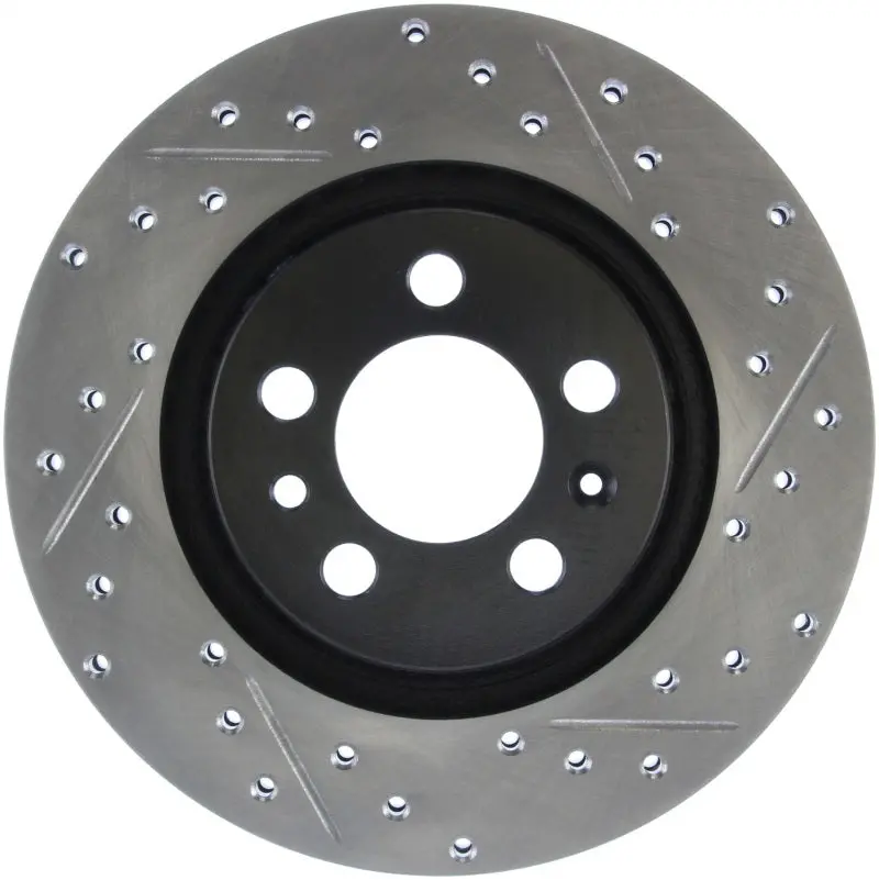 Stoptech Slotted & Drilled Sport Brake Rotor 1