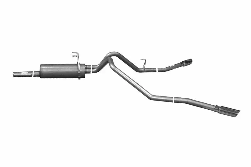 Gibson 03-06 Toyota Tundra Limited 4.7L 2.5In Cat-Back Dual Extreme Exhaust - Stainless 1