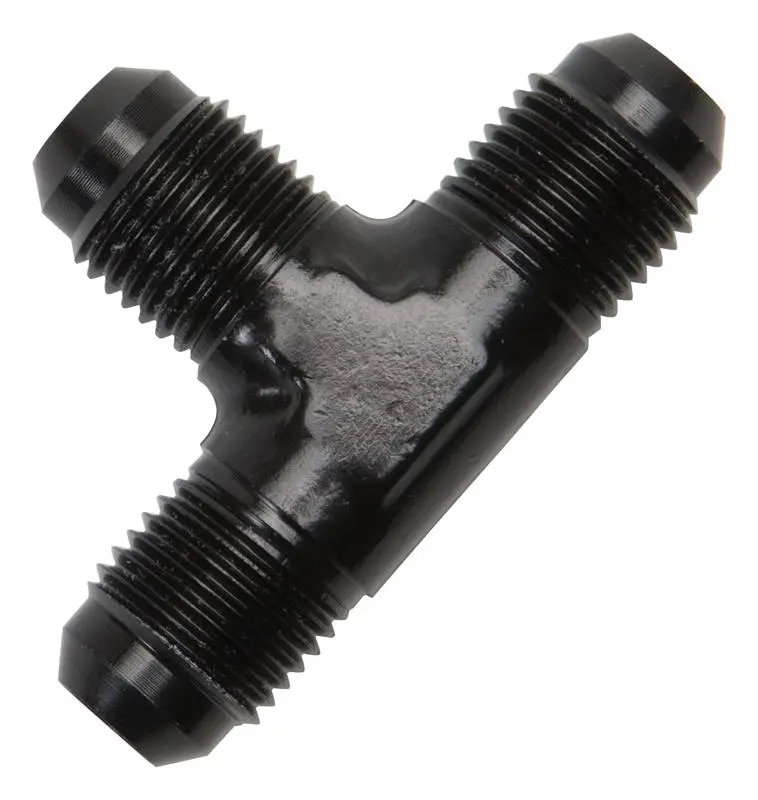 Russell Performance -6 An Flare Tee Fitting (Black) 1