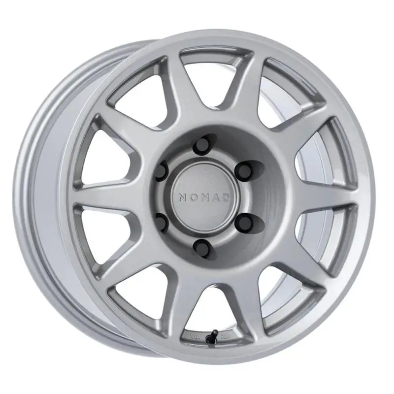 Nomad N505oe Touring 17X8.5In / 5X150 Bp / 0Mm Offset / 110.5Mm Bore - Oe Silver 1