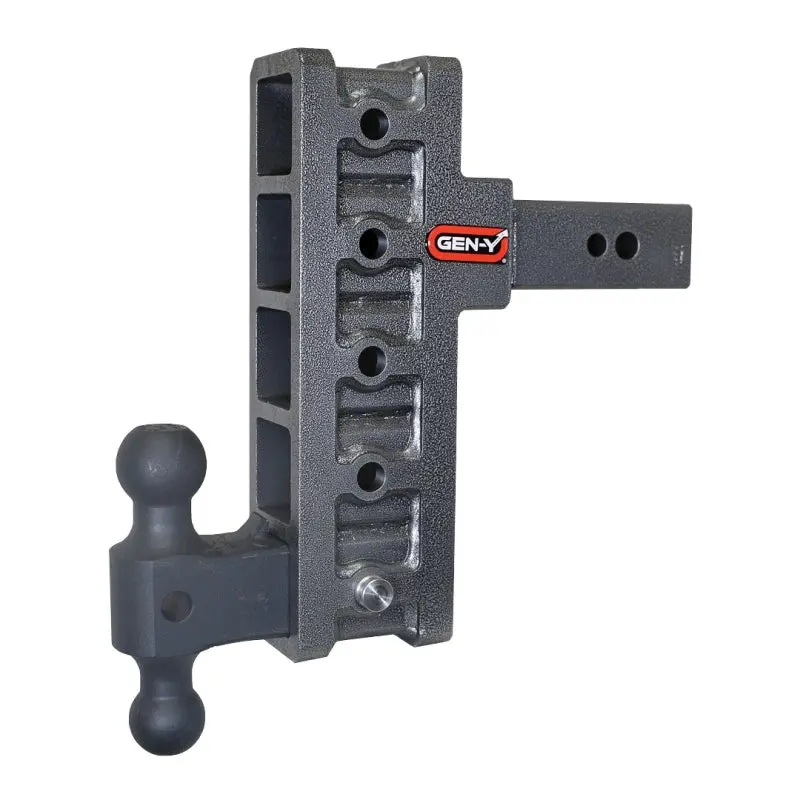 Gen-Y Mega Duty 2.5In Shank 9In Offset Drop 3.5K Tw 32K Hitch W/Gh-0161 Dual-Ball 1