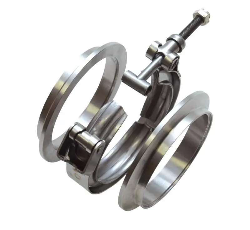 Vibrant Stainless Steel V-Band Flange For 2.375In O.D. Tubing - Female 1