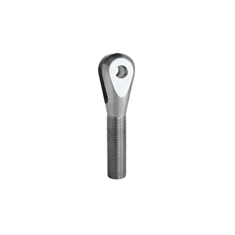 Qa1 Clevis - Left Hand - 3/8-1/2In - 5/16In Slot - Chrome Carbon Steel 1
