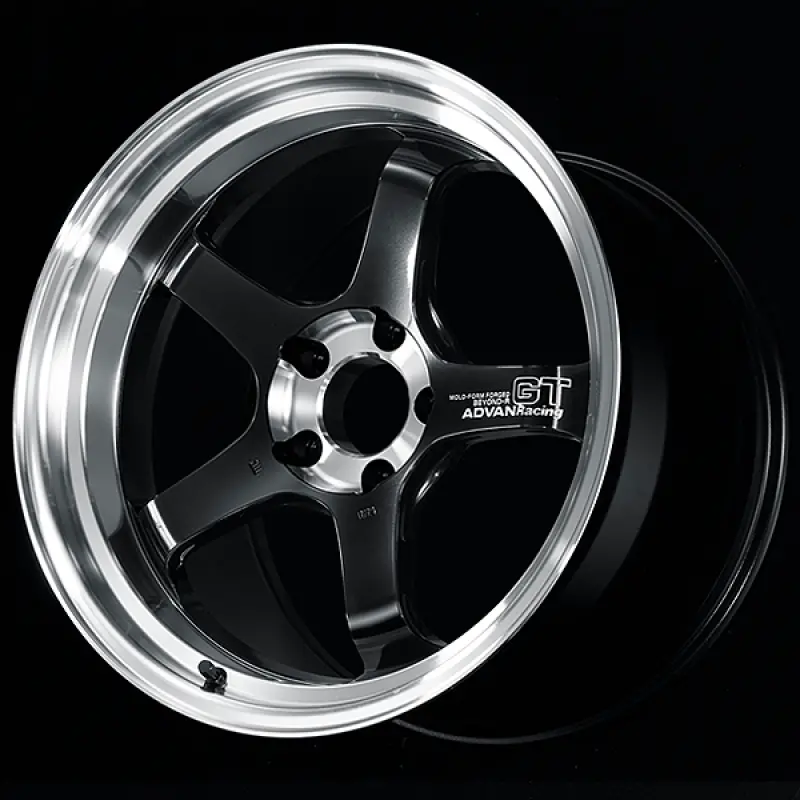 Advan Gt Beyond-R 18X10.5 / +15 Off / 5X114.3 Bc / 73Mm Bore / Diamond Cut And Dark Platinum Black 1