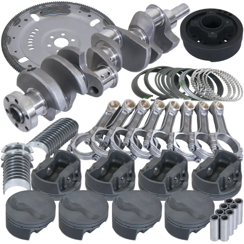 Eagle Ford 302 V-Rib Belt 164 Tooth Flexplate Balanced Rotating Assembly - 5.400In I-Beam +.030 Bore 1