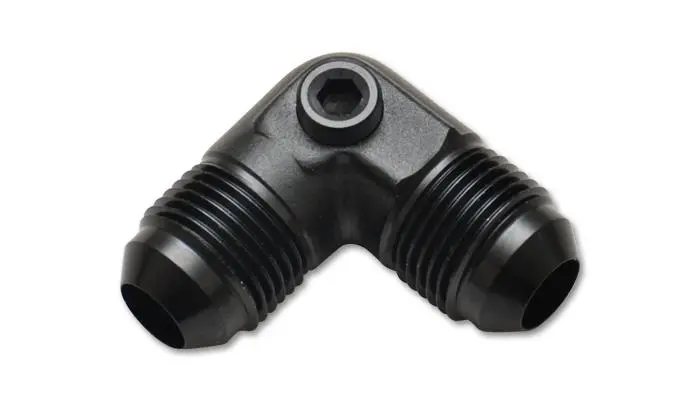 Vibrant -6An To -6An Male 90 Degree Union Adapter Fitting With 1/8In Npt Port 1