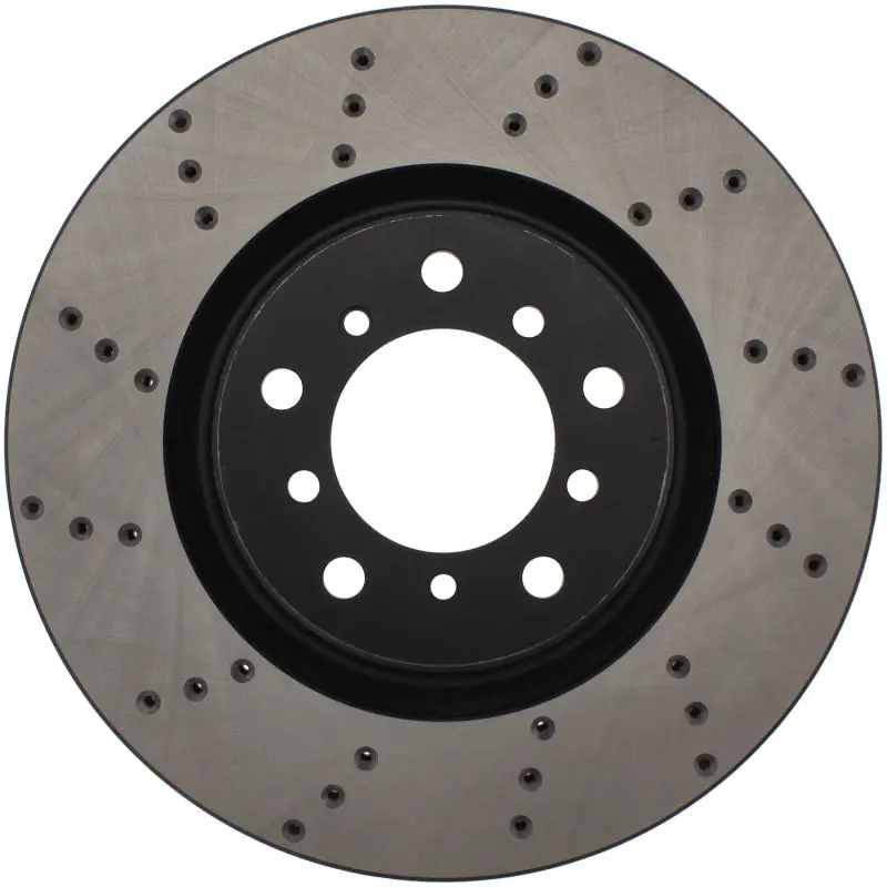 Stoptech 01-06 Bmw M3 Drilled Right Front Rotor 1