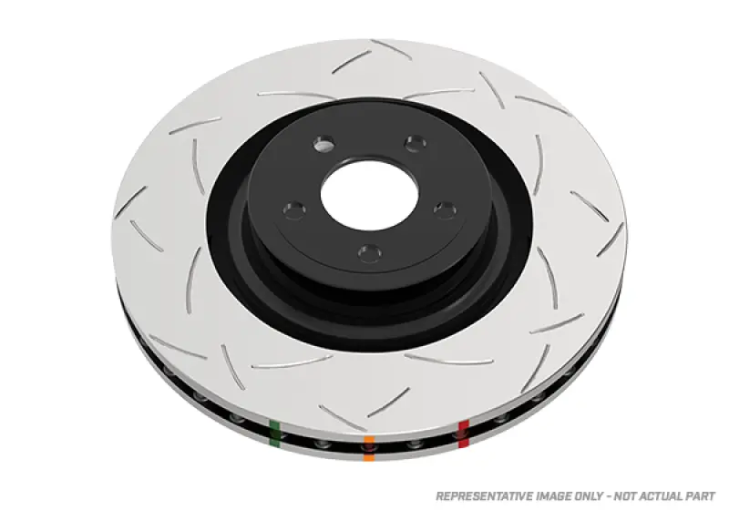 Dba 15-19 Porsche Macan S (W/350Mm Front Rotor) Front 4X4 Survival 4000 Series Slotted Rotor 1