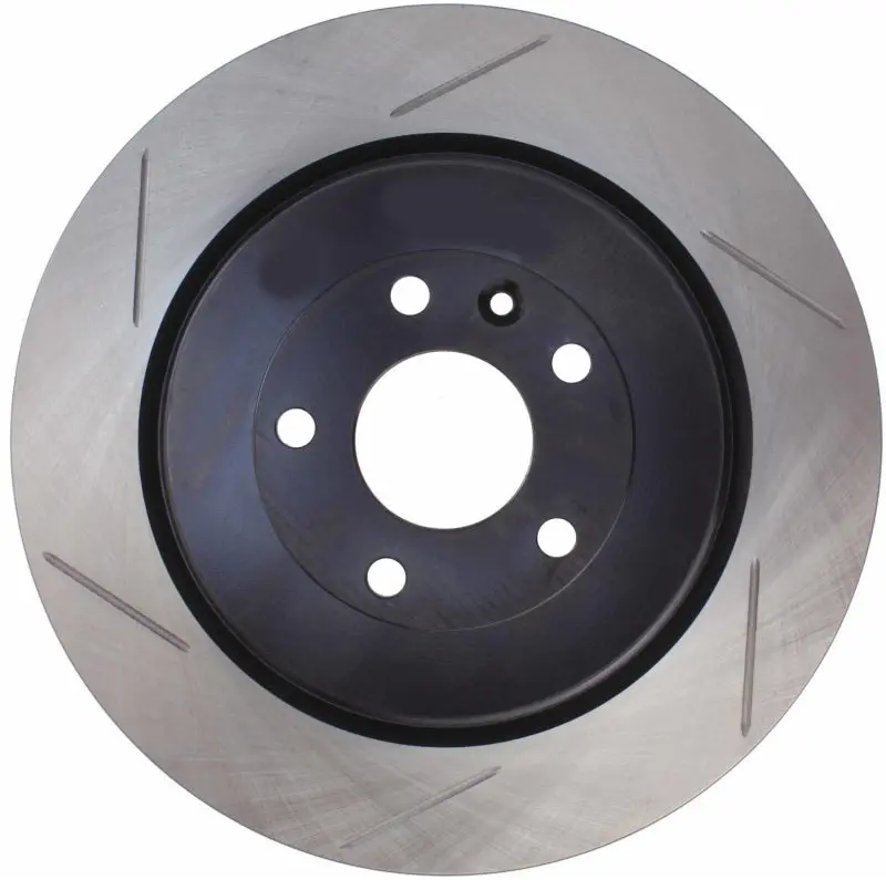 Stoptech 2013-2016 Ford Taurus Sho Slotted Sport Rear Right Brake Rotor 1