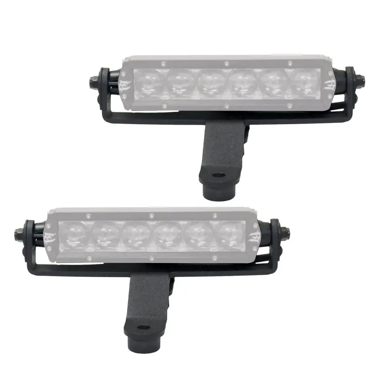 Go Rhino 18-20 Jeep Wrangler Jl/Jlu/Gladiator Jt Light Mount - Two 6In Single Tow 1