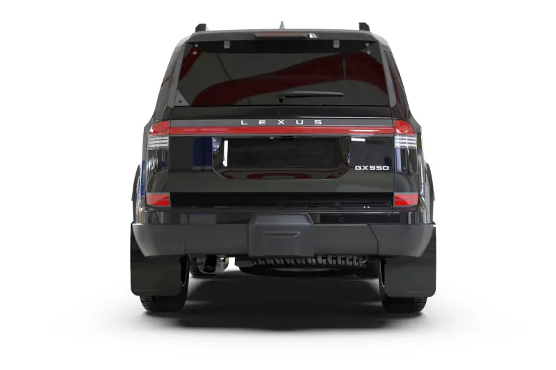 Rally Armor 24-25 Lexus Gx 550 Luxury Black Ur Mud Flap - Metallic Black Logo 1