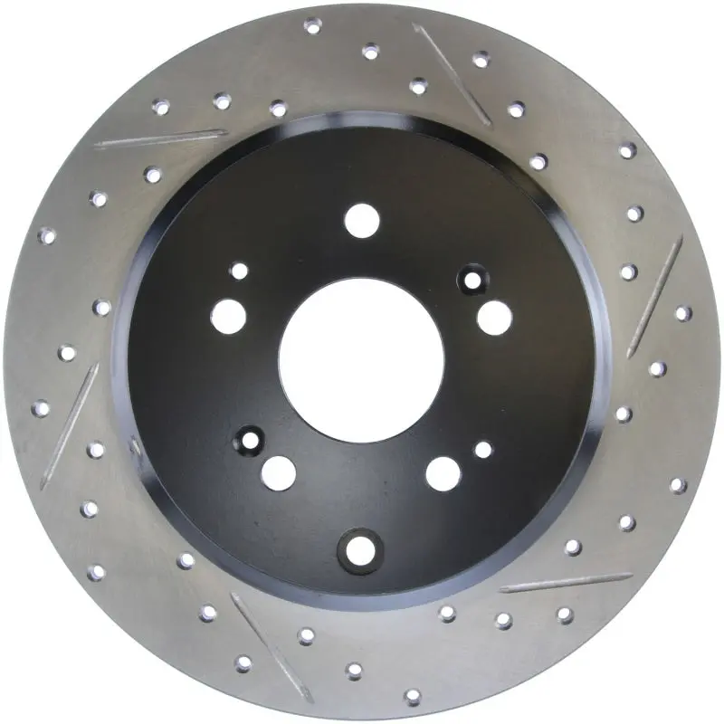Stoptech Slotted & Drilled Sport Brake Rotor 1