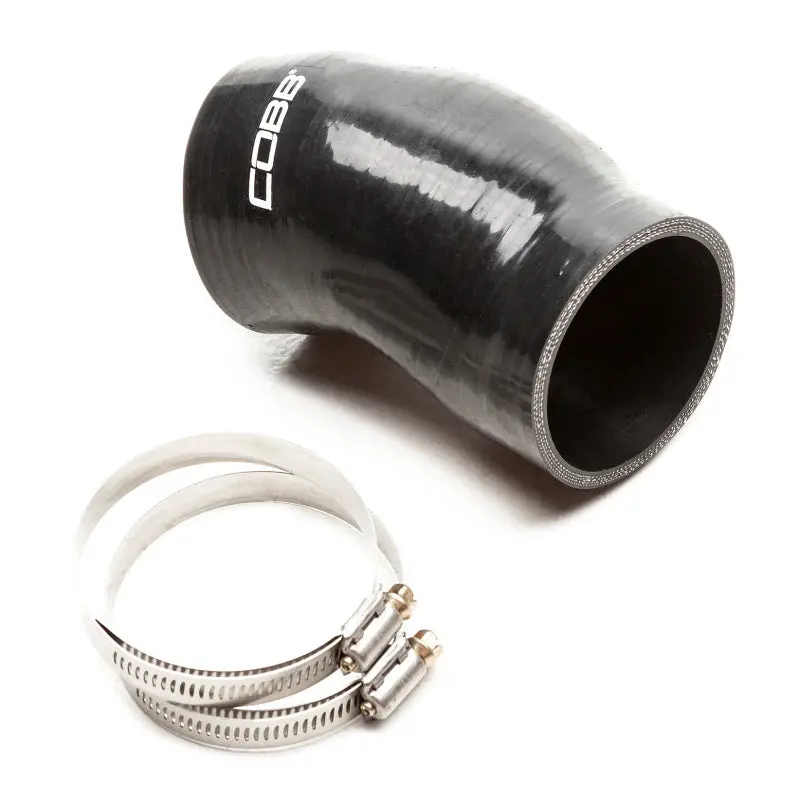 Cobb 08-17 Subaru Wrx / 05-09 Legacy Gt / 2.5Gt Black Silicone Top Mount Intercooler Coupler 1