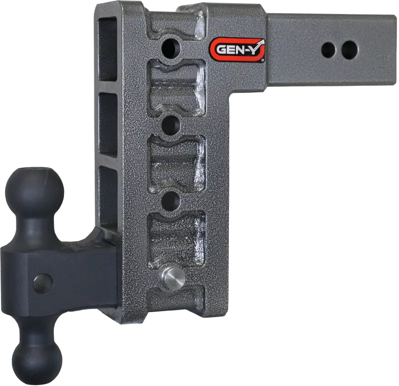 Gen-Y Mega Duty 3In Shank 9In Drop 3.5K Tw 32K Hitch W/Gh-0161 Dual-Ball 1