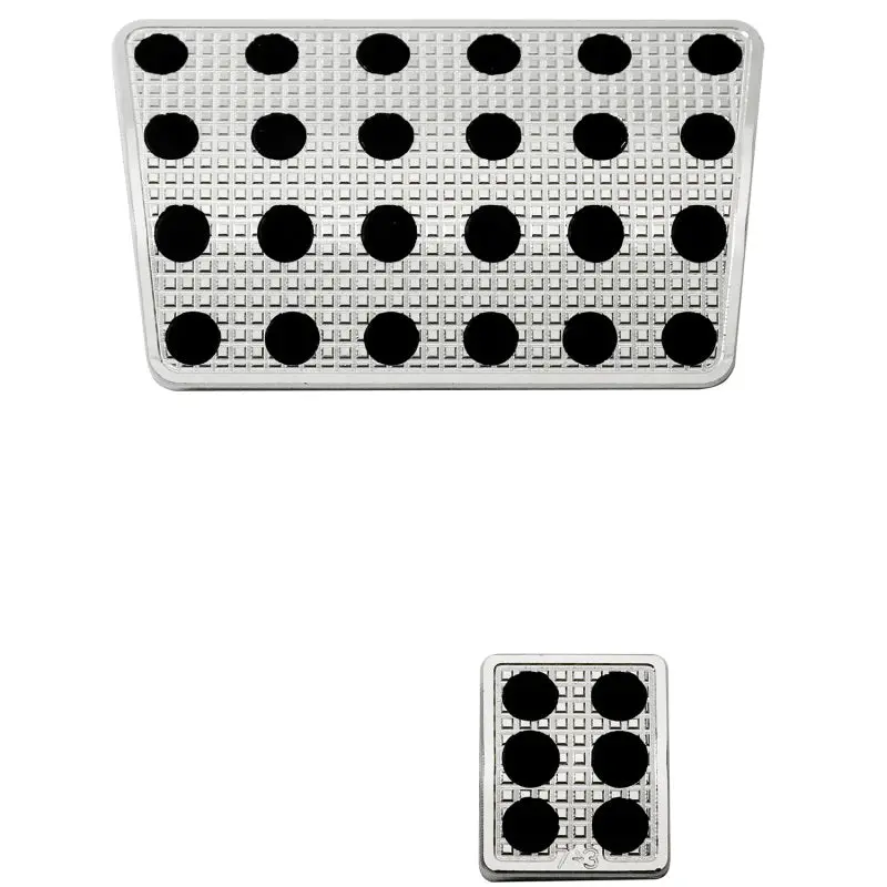 Putco 07-17 Jeep Wrangler Liquid Pedals - Track Design 1