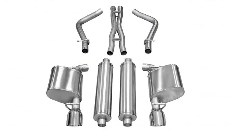 Corsa 2011-2014 Chrysler 300 R/T 5.7L V8 Polished Xtreme Cat-Back Exhaust 1
