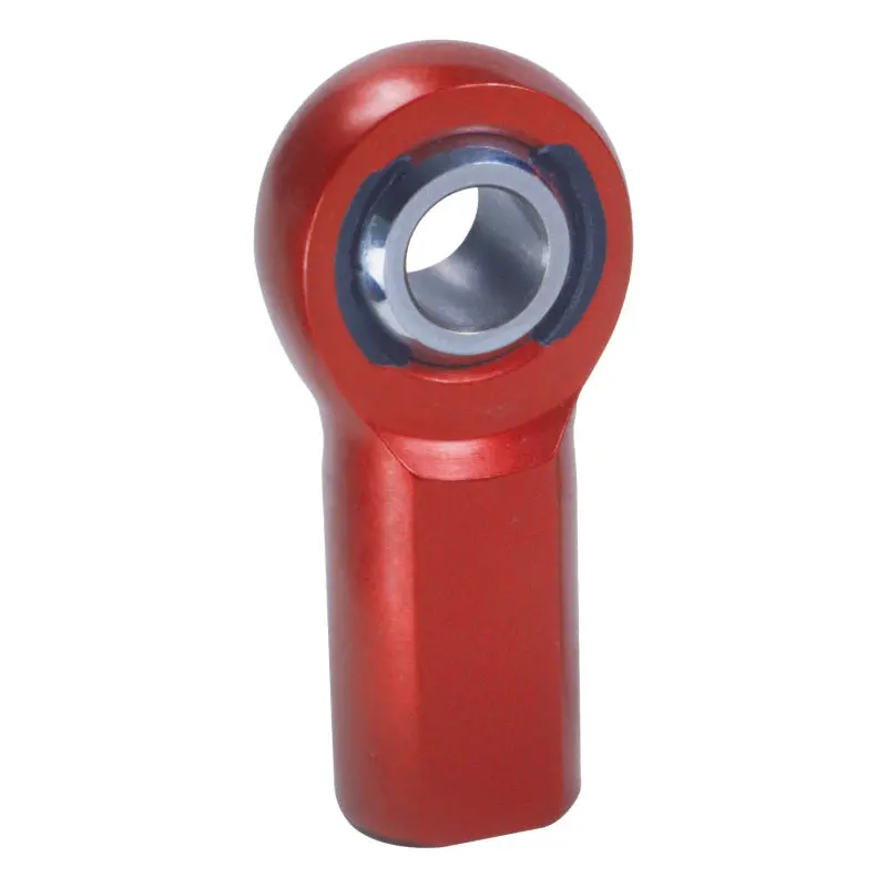Qa1 A Series Endura Rod End - Female/Right Hand - .3125In Bore X 3/8-24 - Red Aluminum 1