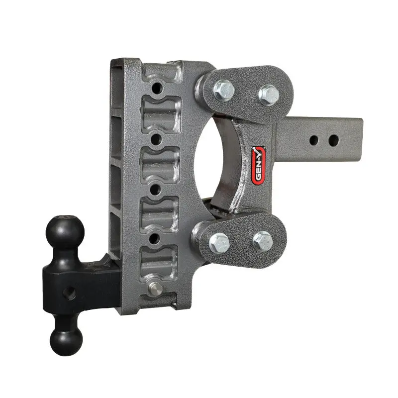 Gen-Y The Boss Torsion-Flex 3In Shank 9In Drop 2.4K Tw 21K Hitch W/Gh-061 Dual-Ball 1