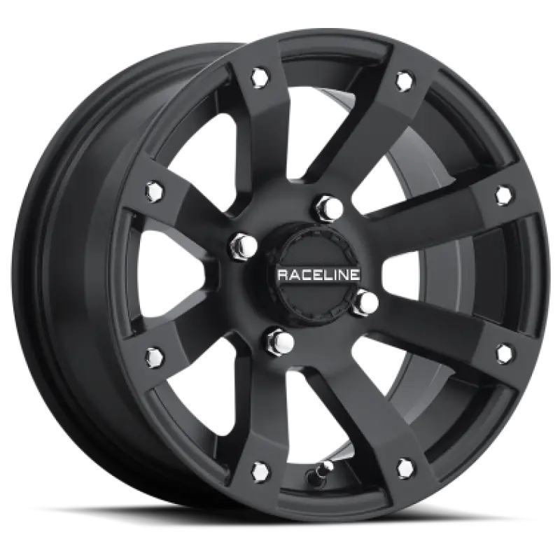 Raceline A79 Scorpion 12X7in / 4X136.5 (10Mm) Bp/5+2 10Mm Offset/110.18Mm Bore - Satin Black Wheel 1