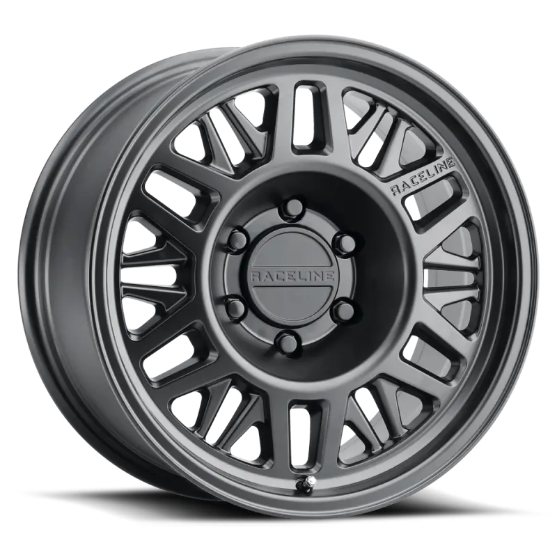 Raceline 451B Ryno 17X7.5In / 5X160 Bp / 50Mm Offset / 65.1Mm Bore - Satin Black Wheel 1