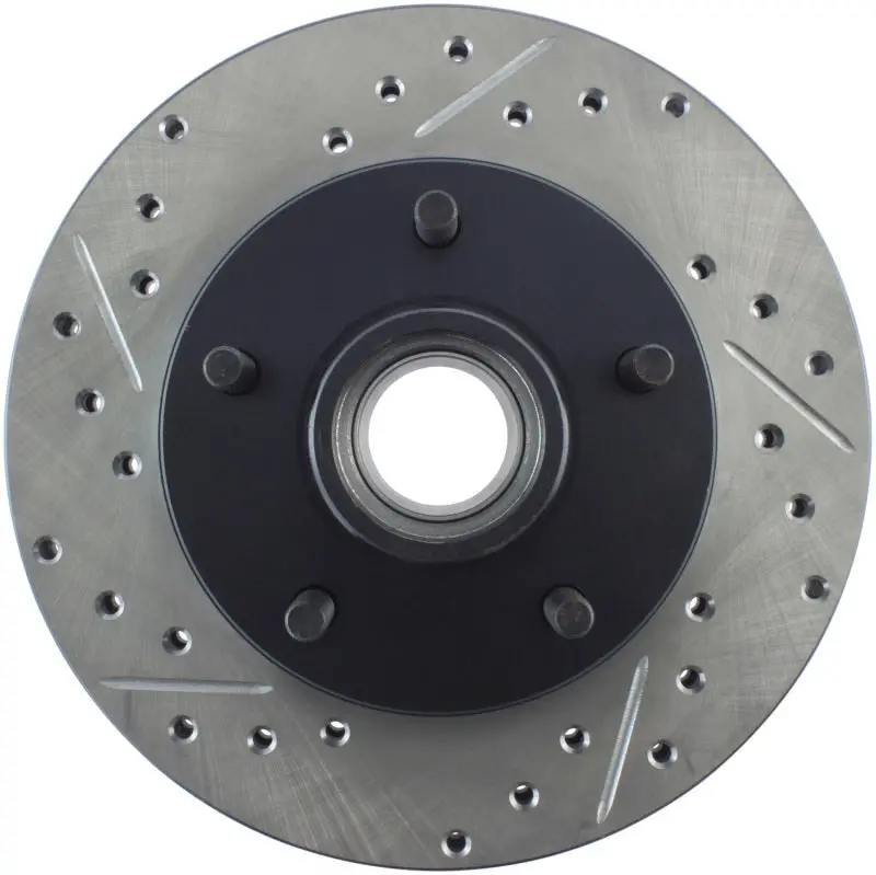 Stoptech Slotted & Drilled Sport Brake Rotor 1