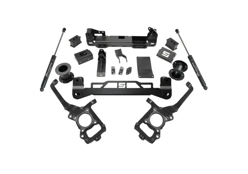 Superlift 2021 Ford F-150 4Wd 6In Lift Kit W/Superlift Shadow Series Rear Shocks 1