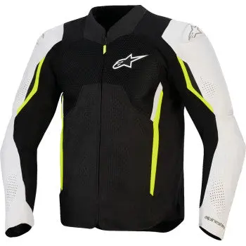 Alpinestars Ast V3 Air Jacket - Black/Silver/Yellow Fluo - 4Xl 3300426-159-4Xl 1