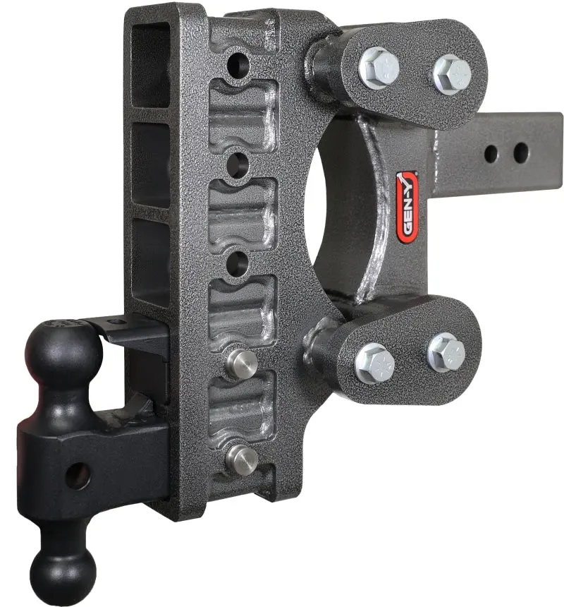 Gen-Y The Boss Torsion-Flex 3In Shank 9In Drop 32K Hitch W/Gh-0161 Dual-Ball/Gh-0162 Pintle Lock 1