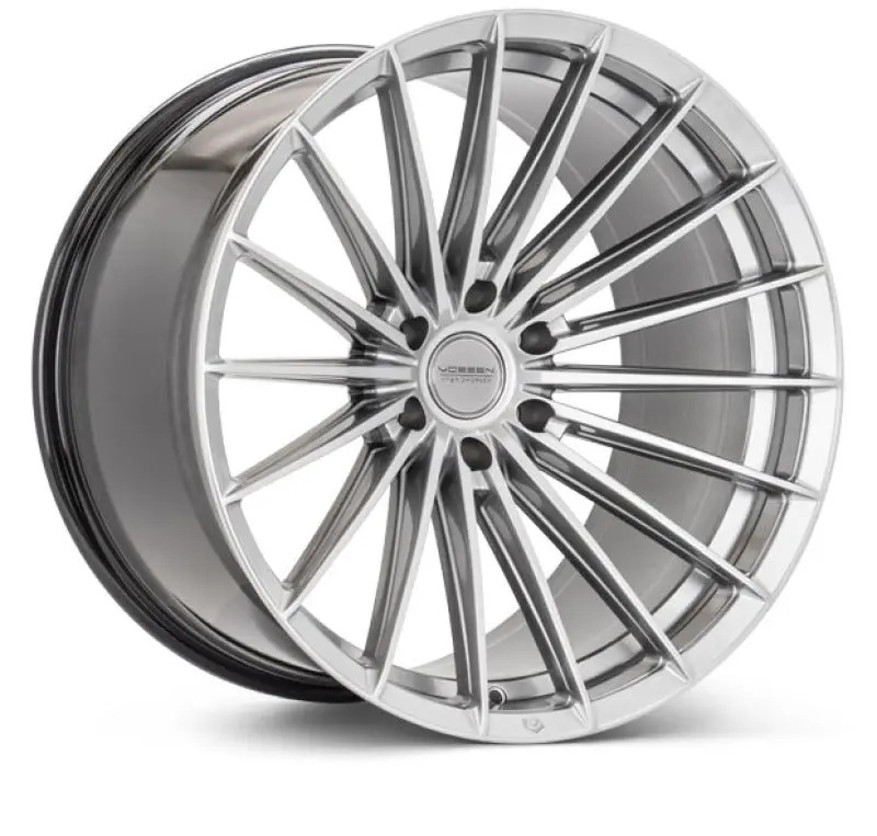 Vossen Hfx-4 22X12 - 6X139.7 - Et-44 - Ultra Deep - 106.1 - Hyper Black Wheel 1
