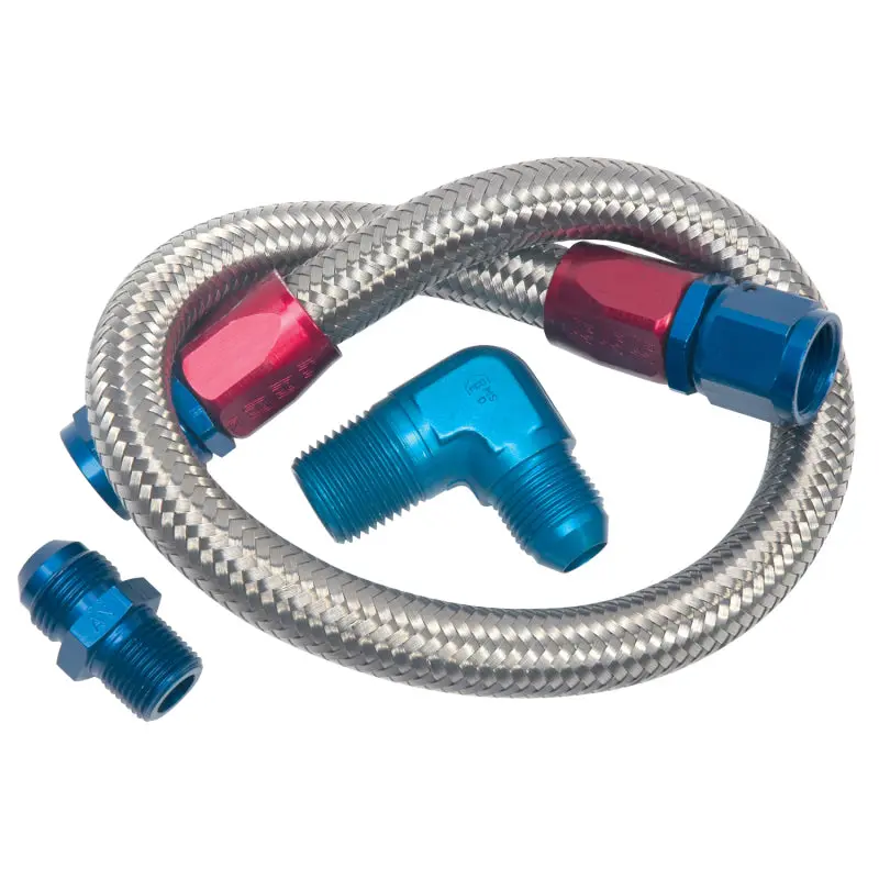 Edelbrock 22-Inch Fuel Line Kit 1