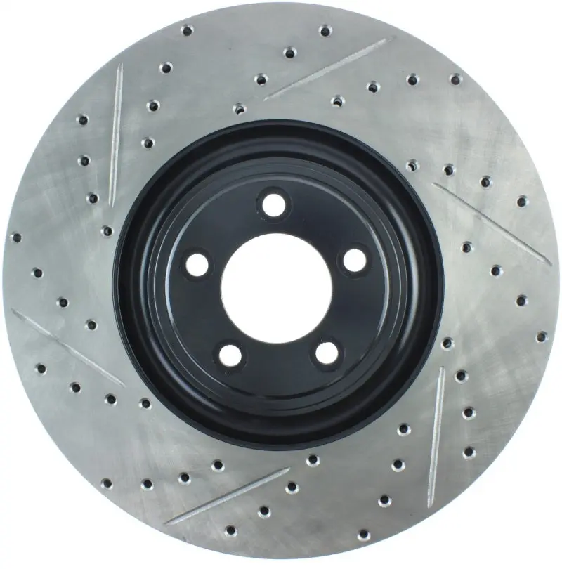 Stoptech Slotted & Drilled Sport Brake Rotor 1