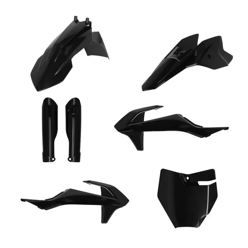 Acerbis 21-23 Gasgas Mc50/ Mc-E5/ 16-23 Ktm Sx50/Sx-E5/ Sx-E3 Full Plastic Kit - Black 1