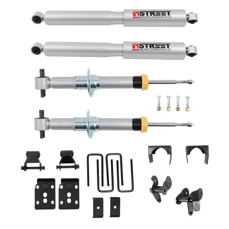 Belltech 2021+ Ford F-150 4Wd 1In To 3.5In Front 7.5In Drop Rear Lowering Kit 1