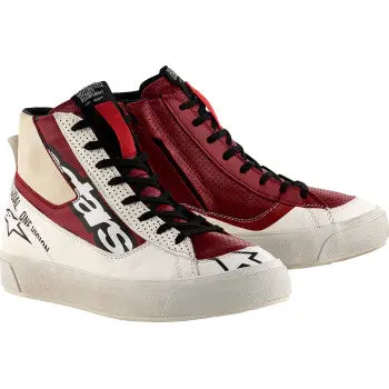 Alpinestars Stella Stated Flair Shoes - White/Rio Red - Us 6.5 2541426-2066-65 1