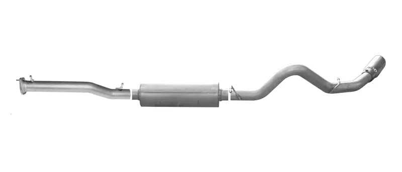 Gibson 11-19 Chevrolet Silverado 2500 Hd Lt 6.0L 3.5In Cat-Back Single Exhaust - Aluminized 1