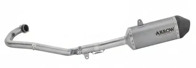 Ktm 690 Enduro R / 690 Smc R E5+ '25/'26 Full System With Explorer Aluminium Dark Exhaust - 72669Akn 1