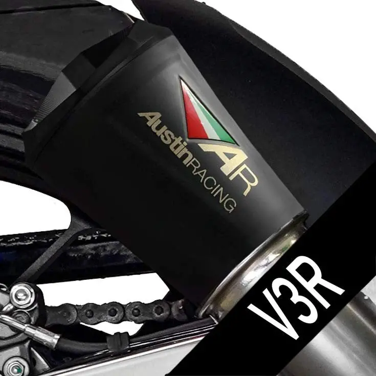 Austin Racing  V3r  De-Cat Race System 2022 - 2025 Yamaha Mt10/Fz10 Ar71 1