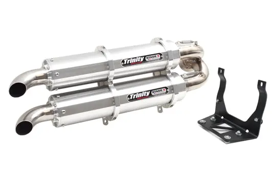 Maverick X3 Slip On Exhaust 1