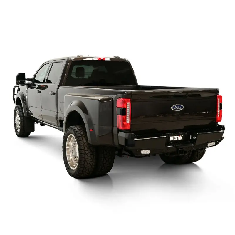 Westin 23-25 Ford F-250/350/450/550/600 Hdx Bandit Rear Bumper - Black 1