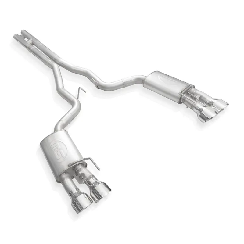 Stainless Works 2020 Ford Gt500 Legend Catback H-Pipe Exhaust Factory Connect - Polished Tips 1