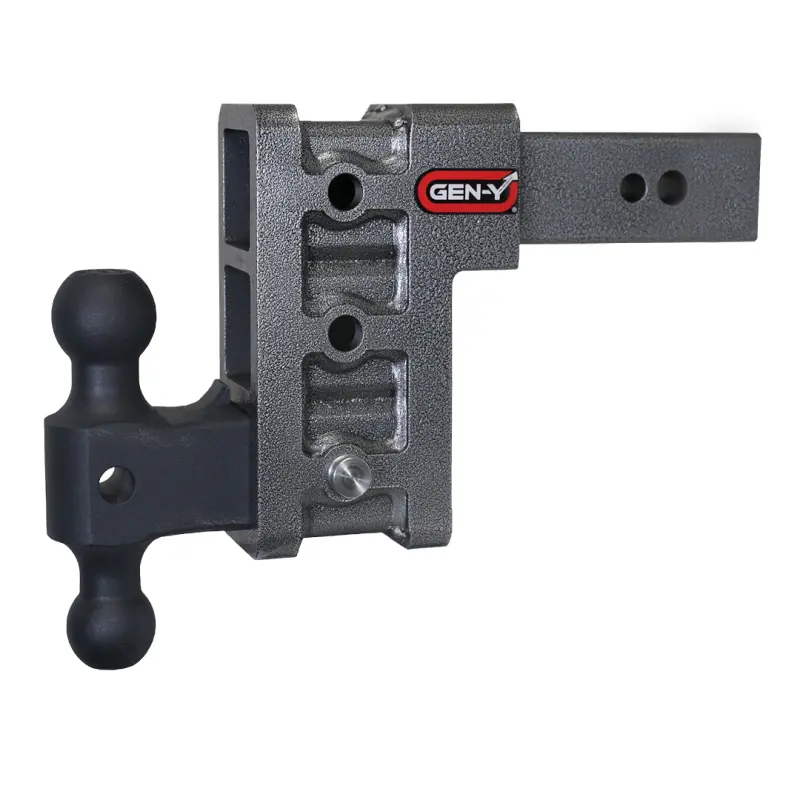 Gen-Y Mega Duty 2.5In Shank 6In Drop 3.5K Tw 32K Hitch W/Gh-0161 Dual-Ball 1