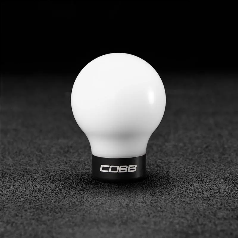 Cobb 08-15 Evo X Gsr/Mr/Mrt White With Black Base Shift Knob 1