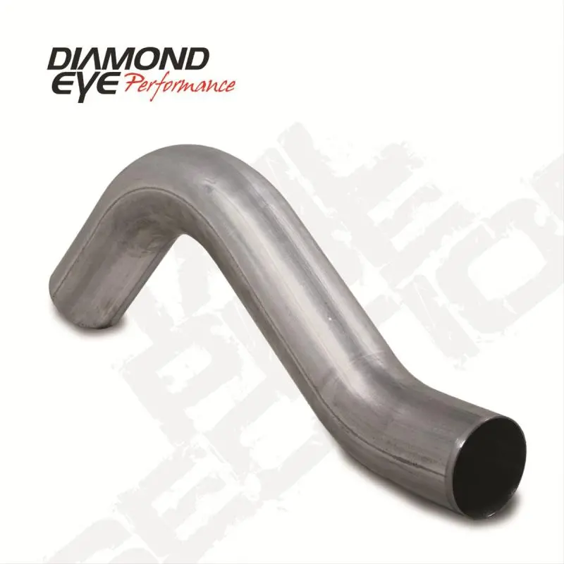 Diamond Eye Tail Pipe 4In 1St Sec Tb Sgl Al Ford 7.3L F250/350 Cab & Chassis 99-03 1