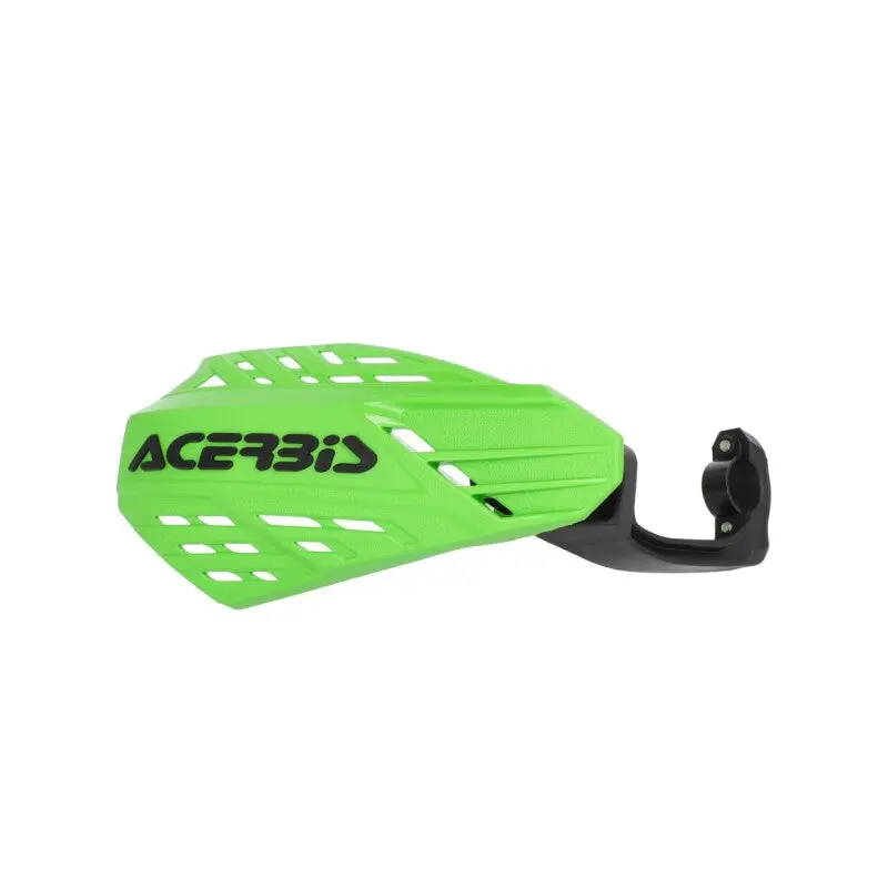 Acerbis Linear Vented Handguard - Green/Black 1