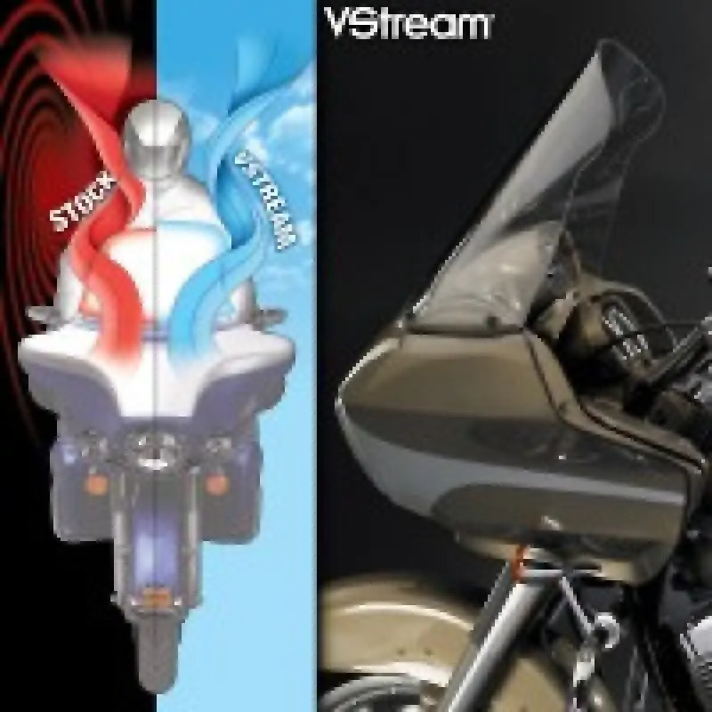 National Cycle 98-13 Hd Fltr/X Roa Glide/Fltru/Fltruse Roadglide Ultra Vs Tall Windshield-Clear 1