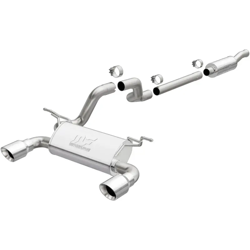 Magnaflow 2018 Jeep Wrangler L4-2.0L 3In 409Ss Cat-Back Exhaust System W/Dual Split Rear Exit 1