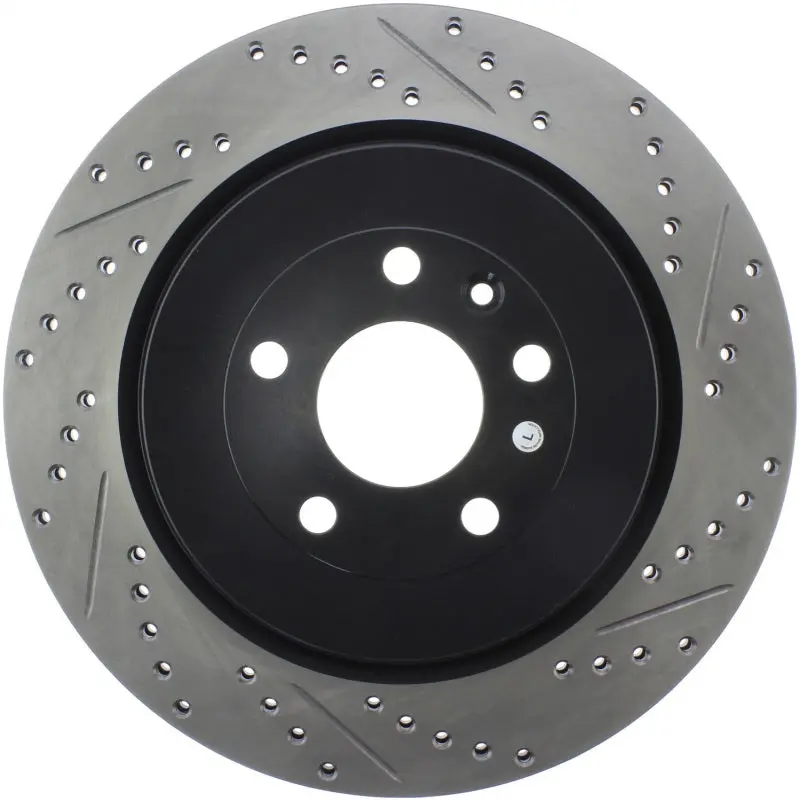 Stoptech Slotted & Drilled Sport Brake Rotor 1