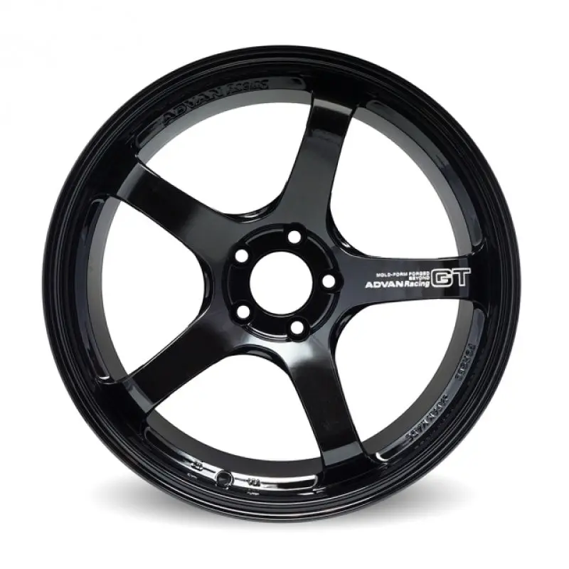 Advan Gt Beyond 18X9.5 +45 5X100 Racing Titanium Black Wheel 1