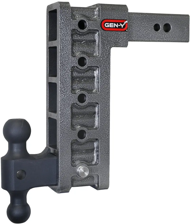 Gen-Y Mega Duty 2.5In Shank 12In Drop 3.5K Tw 32K Hitch W/Gh-0161 Dual-Ball 1